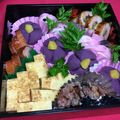 N・ishi's cooksnap of when they made ＊紫芋きんとんのお花＊.