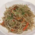 papikun's cooksnap of when they made レンチン【もやしと人参の優しいナムル】.