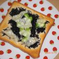 ゆけり３兄弟's cooksnap of when they made ひじきトースト.