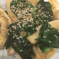☆えりんこ☆★'s cooksnap of when they made ✿ほうれん草と油揚げのめんつゆ炒め✿.