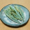 料理好き独身男子's cooksnap of when they made 簡単♡オクラの天ぷら.