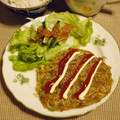 ☆ちぃお☆'s cooksnap of when they made 簡単✿もやしとツナのカレー風味お焼き✿.