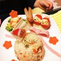 よしお03's cooksnap of when they made ☆簡単！可愛い！クリスマスサラダプレート.