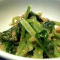 naasa's cooksnap of when they made ピーナッツ＆ほうれんそうの胡麻和え☆.