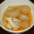 ガッキーパパ's cooksnap of when they made あごだしで、かぶと油揚げの煮物.