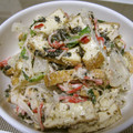 ハナレ's cooksnap of when they made 厚揚げマヨチリソース和え.