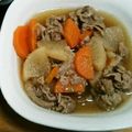 ねーさん丸's cooksnap of when they made 簡単☆大根と豚バラの甘酢煮☆.