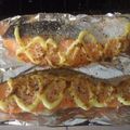 雲の上であくび's cooksnap of when they made 手間なしトースター調理♪鮭のパン粉焼き.