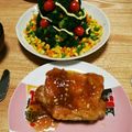 m_miii＊'s cooksnap of when they made ローストチキン♪簡単！クリスマスの夕食に.