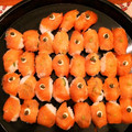 キャプテンイエロー's cooksnap of when they made スモークサーモンの手まり寿司.