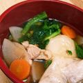 gizu's cooksnap of when they made 野菜いっぱいのお雑煮.