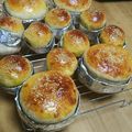 ナツキ＠D　LOVE's cooksnap of when they made 本格手作りハンバーガー ☆ＨＢでバンズ編.