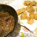 パリス☆ぽきゃ丸's cooksnap of when they made 年越しそば！とり天のっけそば.