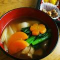 fukau's cooksnap of when they made おウチの「お雑煮」！.