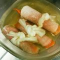 raichi311's cooksnap of when they made 大根とサーモンの奉書巻き.