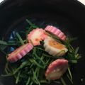 _m_a_n_a_'s cooksnap of when they made 三つ葉とかまぼこの辛子醤油.