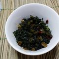 sunbright's cooksnap of when they made おつまみやご飯のお供に！大根の葉の佃煮.