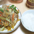クックS1AMI9☆'s cooksnap of when they made 中華料理屋さんの肉野菜炒め♪.