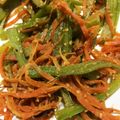すぷも's cooksnap of when they made ∮ 人参とセロリの✰ピリ辛✰きんぴら ∮.