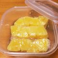 ❁Abake❁'s cooksnap of when they made お弁当にパイナップルの缶詰☆冷凍可♪.