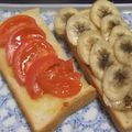 きらり流れ星's cooksnap of when they made 休日のモーニング♪バナナトースト.
