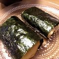 クックJ9W9U3☆'s cooksnap of when they made 餅とチーズの磯辺焼き.