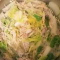 さらだぱんだ's cooksnap of when they made 白菜と豚肉のお花鍋☆スープまでおいしい.