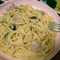 ﾏｯﾀﾘﾛ's cooksnap of when they made 生クリーム不要！豆乳カルボナーラ！.