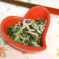 mmameco's cooksnap of when they made かぶの葉とかにかまのポン酢マヨ✿.