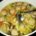 にゃおたろん's cooksnap of when they made 季節野菜の肉だんごスープ.
