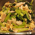 すーちゃん's cooksnap of when they made 小松菜とエリンギのオイマヨ.