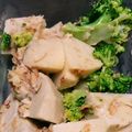 minoha's cooksnap of when they made 里芋とブロッコリーの和風マヨサラダ.