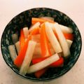 海と空☆'s cooksnap of when they made ゆずと大根の浅漬け♪.