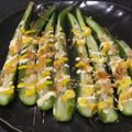きらり流れ星's cooksnap of when they made おくらおかか和え.