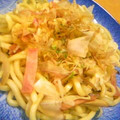 ぽんぷー's cooksnap of when they made ５分放置☆蒸し野菜の焼きうどん♪.