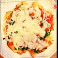 ☆SO吉☆'s cooksnap of when they made フライパンで簡単もちピザ.