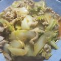 パパの手料理☆'s cooksnap of when they made ご飯が進む☆簡単豚キムチ.