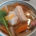 かす”お's cooksnap of when they made お雑煮）すまし仕立て.