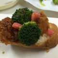ユリル☆'s cooksnap of when they made から揚げとブロッコリーのタルティーヌ.