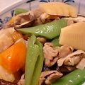 ぶんちょこ's cooksnap of when they made たけのこと豚バラ肉の煮込み.