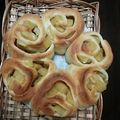 オランジーな's cooksnap of when they made ＊ルクエde煮りんごをりんごパンに。＊.