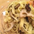 たべたいち's cooksnap of when they made mix茸☆アンチョビーの簡単パスタ.