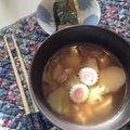 GoldFinch's cooksnap of when they made 海外で作る母のお雑煮（関東風）.