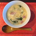 クックP5VXZA☆'s cooksnap of when they made 味噌たまベーコンおかゆ.