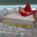 ねり梅's cooksnap of when they made いちごのレアチーズタルト★.