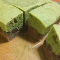 クックFNGSWW☆'s cooksnap of when they made 二色浮島（抹茶とココア）.