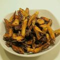 華山椒's cooksnap of when they made エコおやつ♡サツマイモの皮のかりんとう.