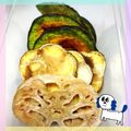Chz3's cooksnap of when they made 犬おやつ　簡単レンジ野菜チップス　.