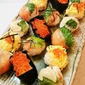 ゆっきー食堂's cooksnap of when they made 美味しくお花見＊*手まり寿司＊*.