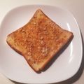 ラクラクダ's cooksnap of when they made 蜂蜜きな粉トースト.